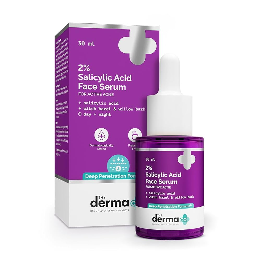 The Derma Co 2% Salicylic Acid Serum for Acne - Swadesiicart