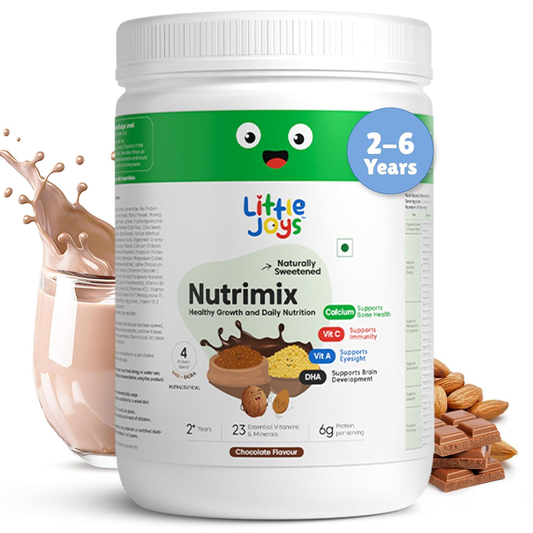 Little Joys Nutrimix Lite Powder for Young Kids (2-6 Years) - Chocolate Flavour - Swadesiicart