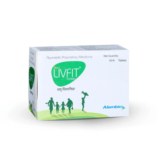 Alembic Ayurveda New Livfit Tablets