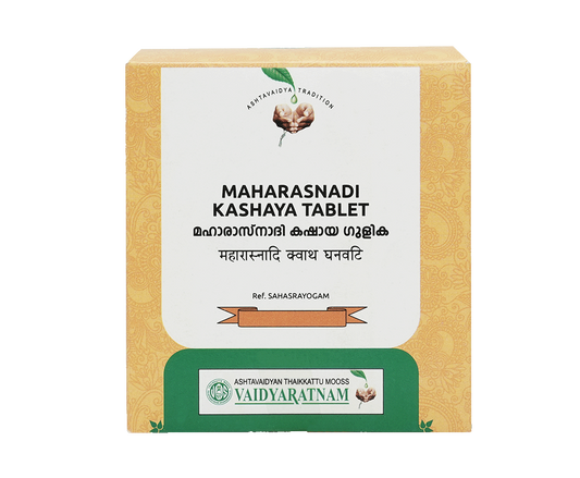 Vaidyaratnam Maharasnadi Kashaya Gulika