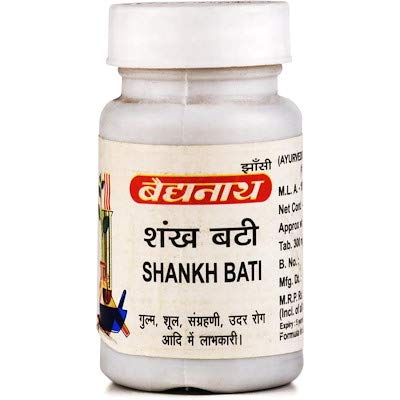 Baidyanath Jhansi Shankh Bati - Ayurvedant Pvt. Ltd.