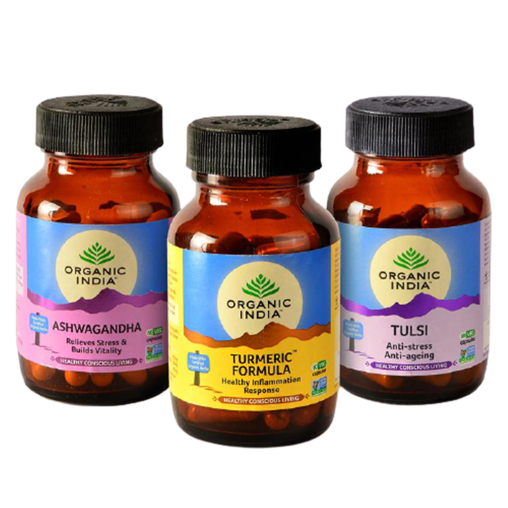 Organic India Immune Shield Supplements | Swadesiicart