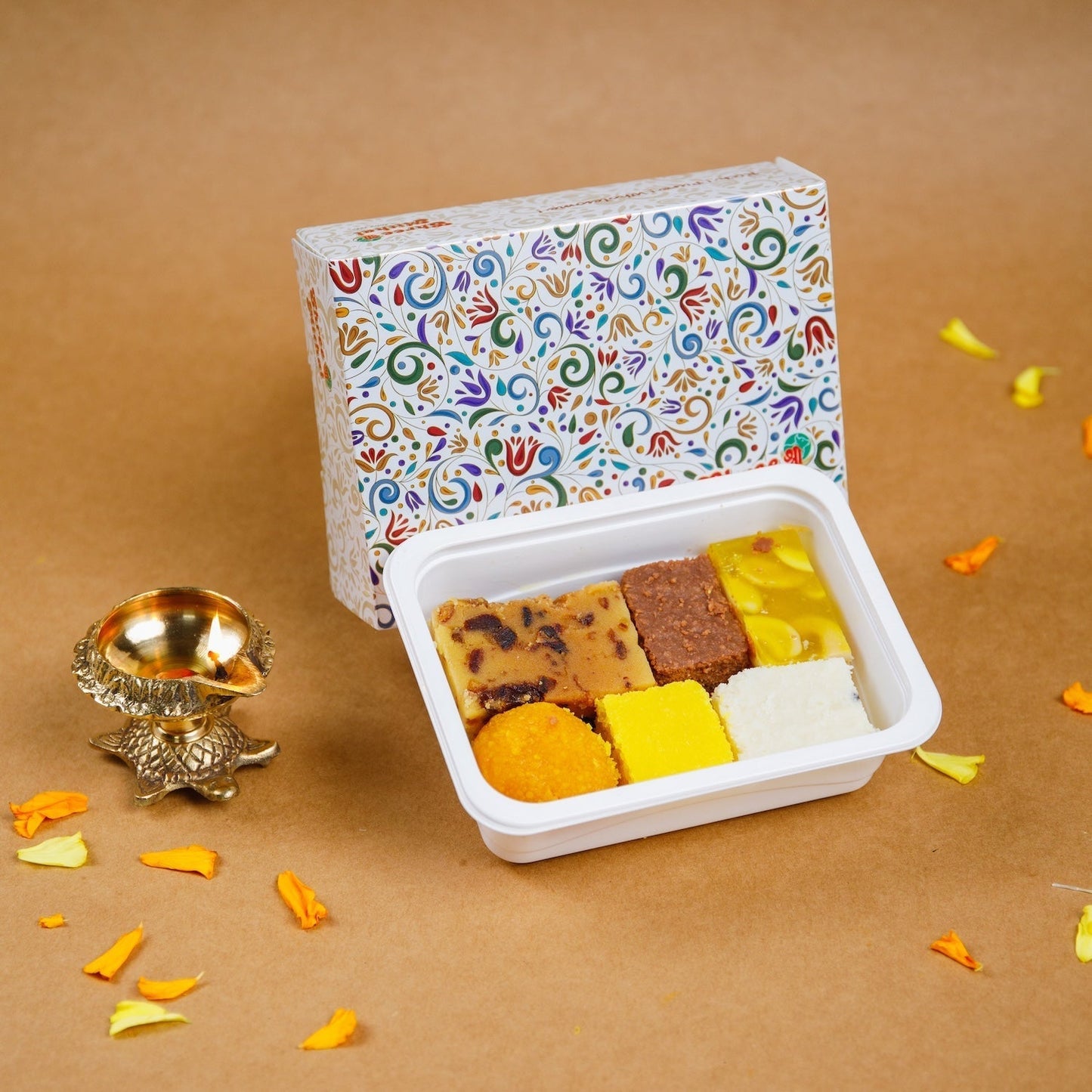 Shree Mithai Indigo Assorted Sweets | Swadesiicart