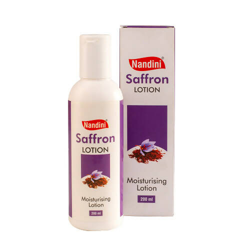 Nandini Herbal Saffron Moisturizing Lotion - Swadesiicart
