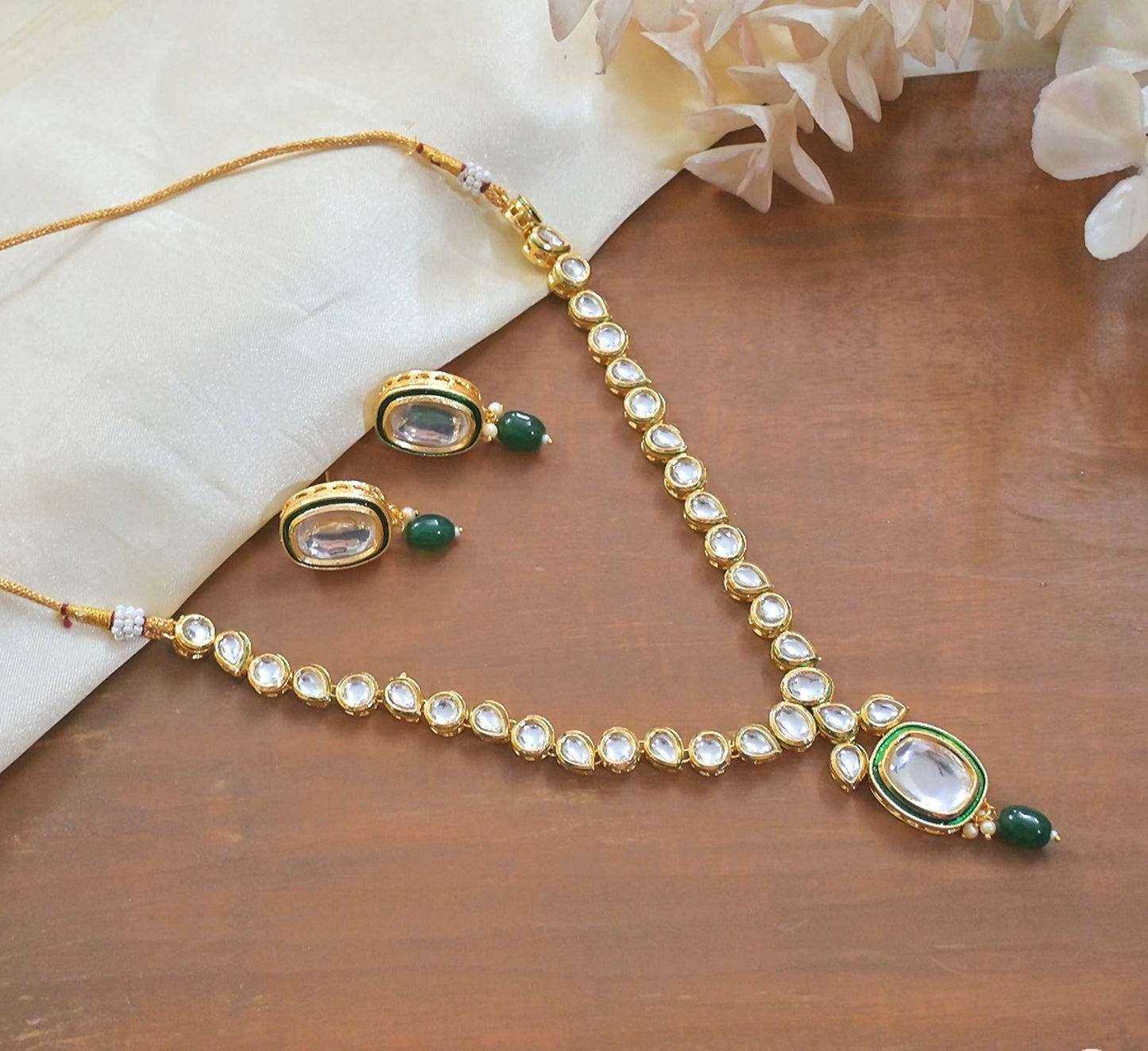 Joban Fashion Copper Kundan Choker | Swadesiicart
