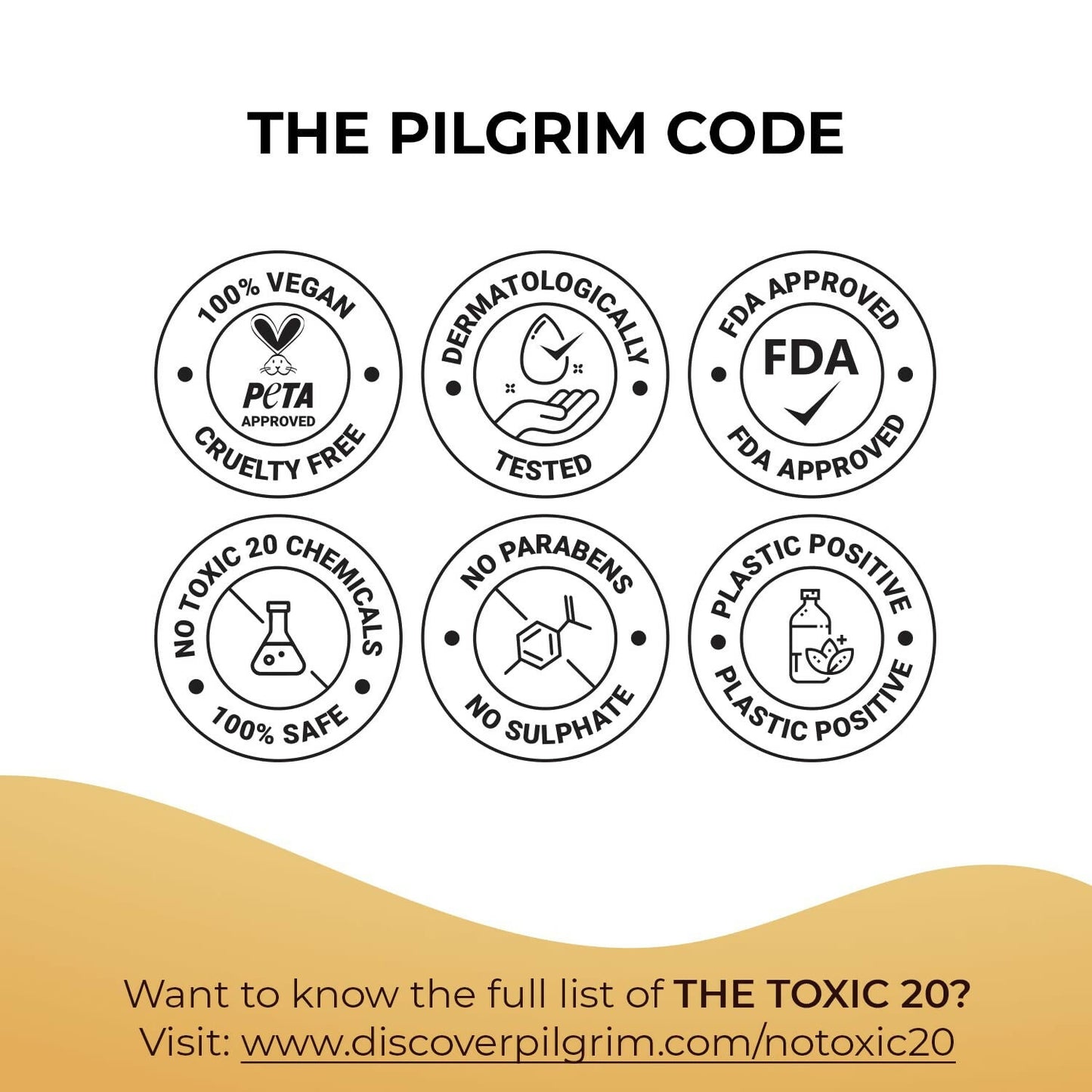 Pilgrim 24K Gold Facial Mask (Mini) For Glowing Skin And Restoring Skin Radiance - Swadesiicart