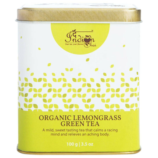 The Indian Chai - Organic Lemongrass Green Tea | Swadesiicart