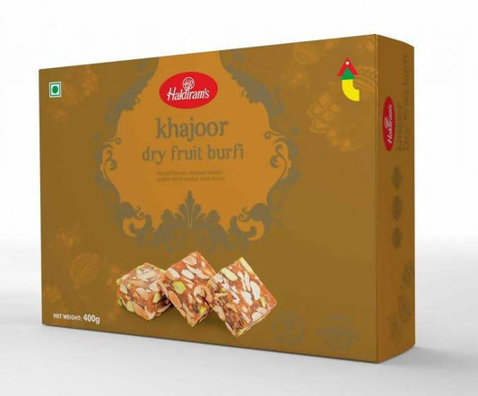 Haldiram's Khajoor Dry Fruit Burfi | Swadesiicart
