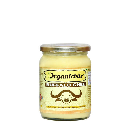 Organicbite Buffalo Ghee | Cultured Pure Desi Ghee | 100% Preservative Free | Swadesiicart
