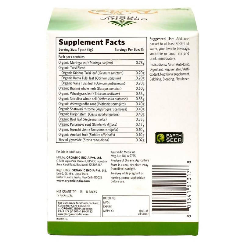 Organic India Revive Superfood Greens Original | Swadesiicart