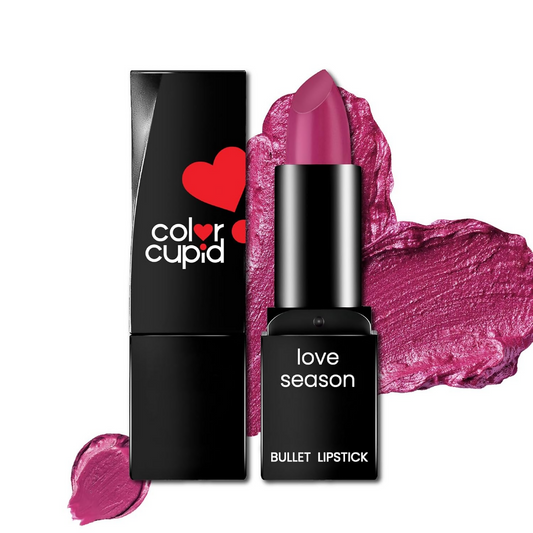 Color Cupid Velvety Intense Color 12-Hour Stay Bullet Lipstick - Rose Bloom - Swadesiicart