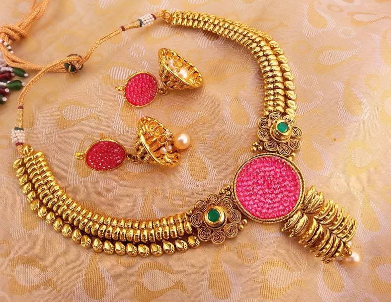 Antique Designer Necklace Set
