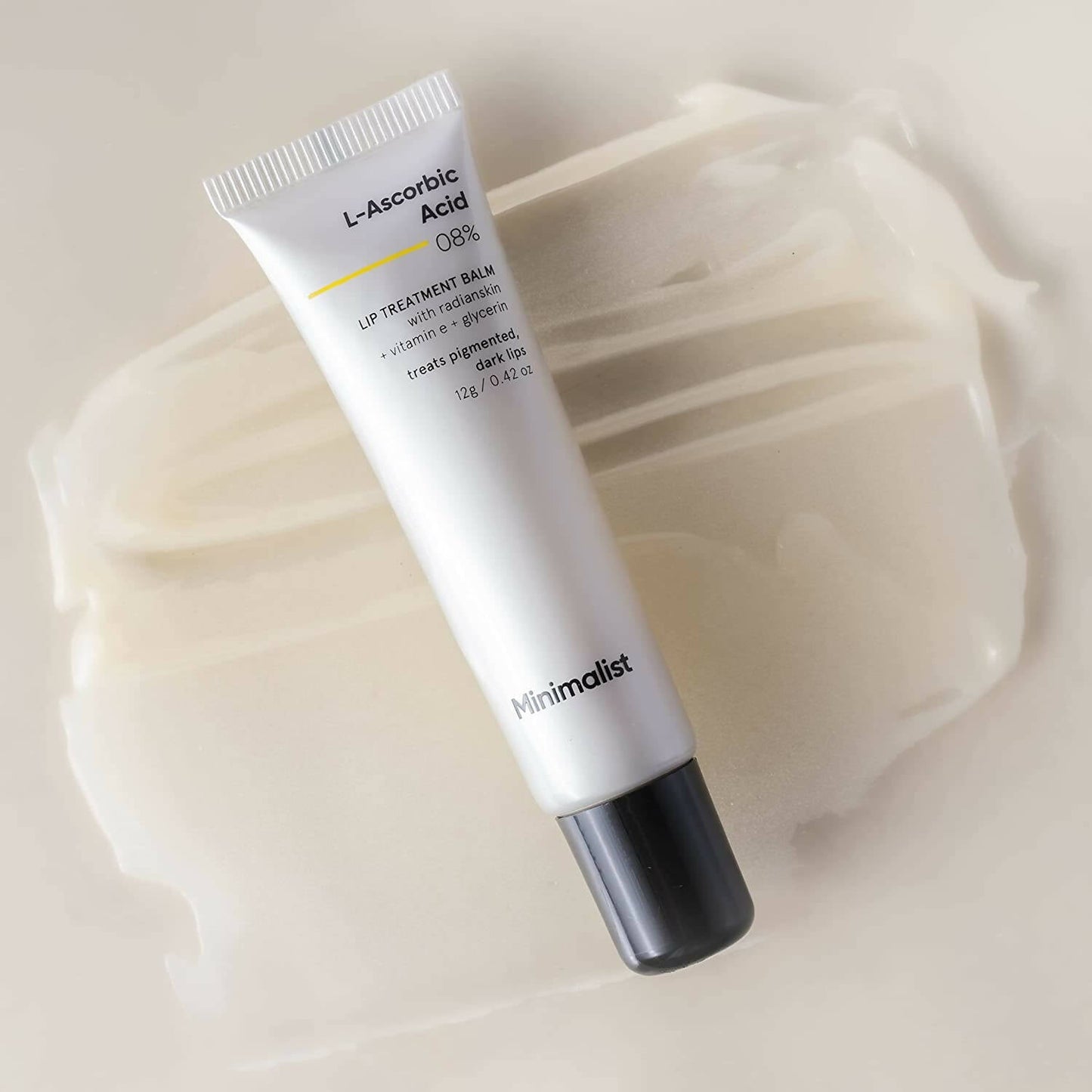 Minimalist 8% L-Ascorbic Acid Lip Treatment Balm – Brightening Lip Care