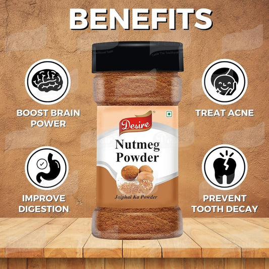 Desire Nutmeg Powder | Swadesiicart