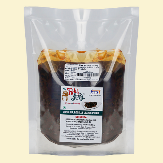 The Pickle Story Gongura Pickle