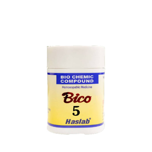 Haslab Homeopathy Bico 5 Biochemic Compound Tablet | Swadesiicart