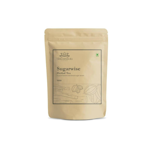 Shivamastu Ayurveda Sugarwise Herbal Tea - Limited Time Offer - Just Jaivik