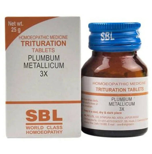 SBL Homeopathy Plumbum Metallicum Trituration Tablets | Swadesiicart