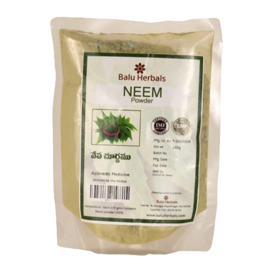 Balu Herbals Neem (Vepa) Powder - Balu Herbals