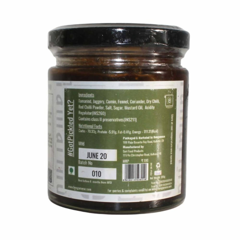 Bengamese Tamarind Pickle - Swadesiicart