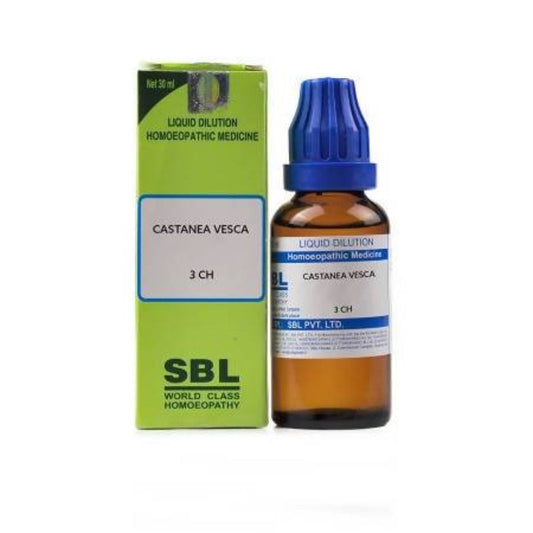 SBL Homeopathy Castanea Vesca Dilution | Swadesiicart