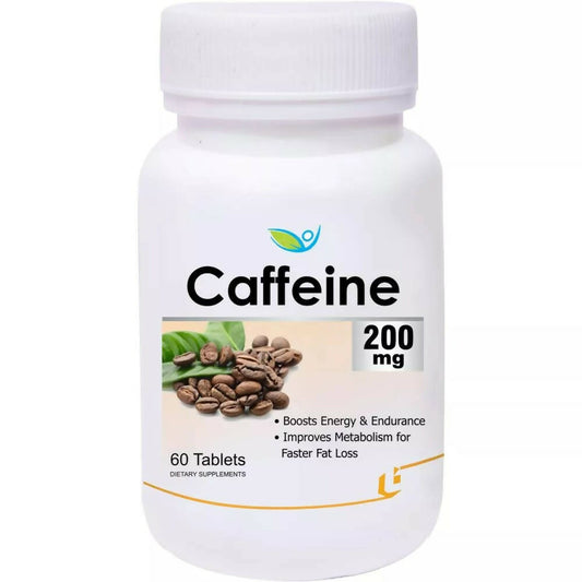 Biotrex Caffeine 200mg Tablets | Swadesiicart