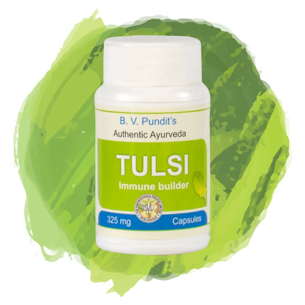 B V Pundit's Tulsi Capsules - B V Pundit