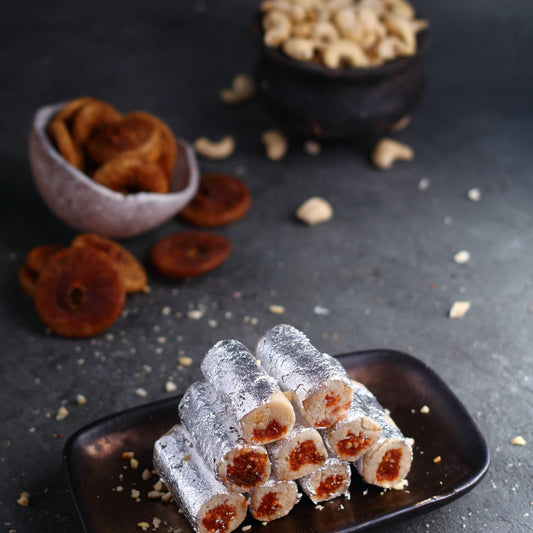 Almond House Kaju Anjeer Roll | Swadesiicart
