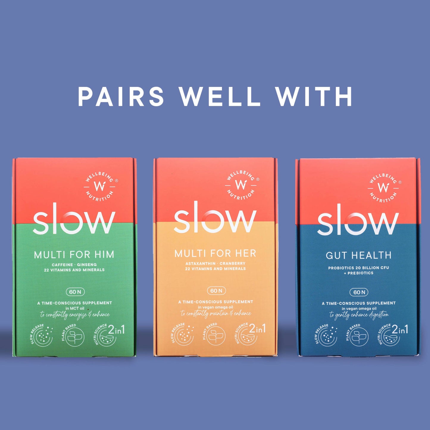 Wellbeing Nutrition Slow | Virgin Omega 3 Capsules - Swadesiicart