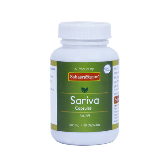 Sahasrayogam Sariva Capsules | Swadesiicart