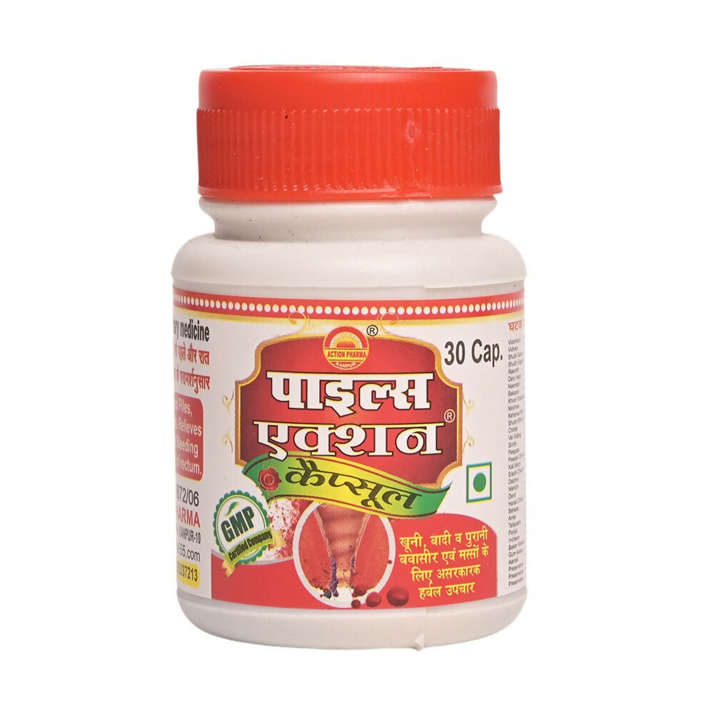 Action Pharma Piles Action Capsules | Swadesiicart