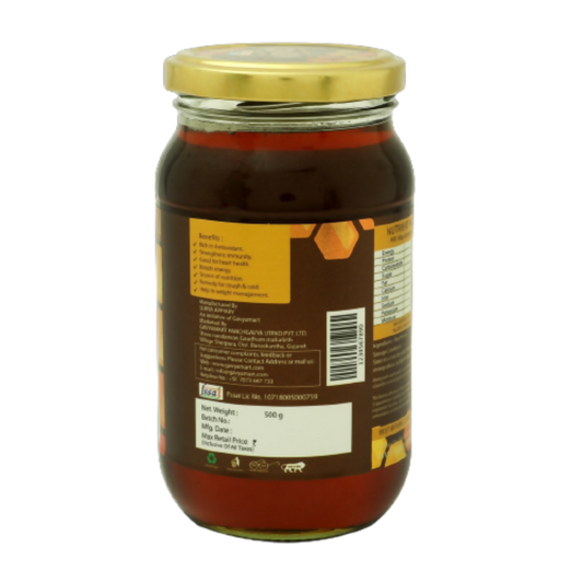 Gavyamart Mustard Honey Raw and Unprocessed - Swadesiicart