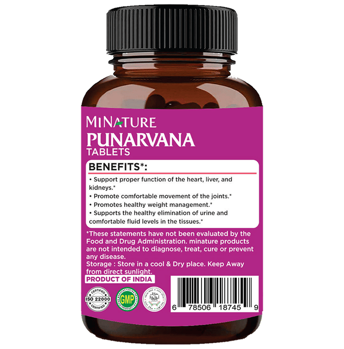 Minature Punarvana Tablets | Swadesiicart