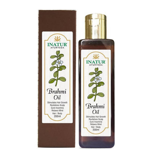 Inatur Ayurveda Brahmi Oil | Swadesiicart