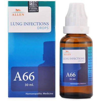 Allen Homeopathy A66 Lung Infections Drops | Swadesiicart