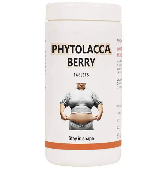 Bakson's Homeopathy Phytolacca Berry Tablets | Swadesiicart