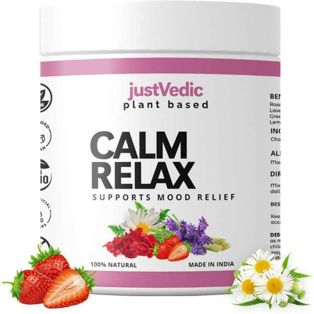 Just Vedic Calm Relax Drink Mix - Teacurry