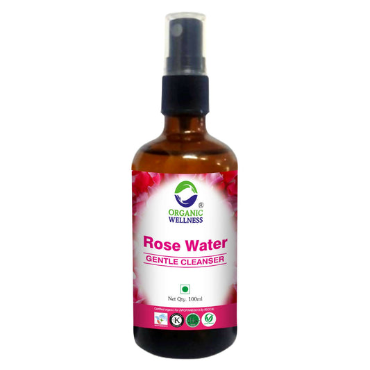 Organic Wellness Rose Water Gentle Cleanser - Organic Wellness Products Private Limited