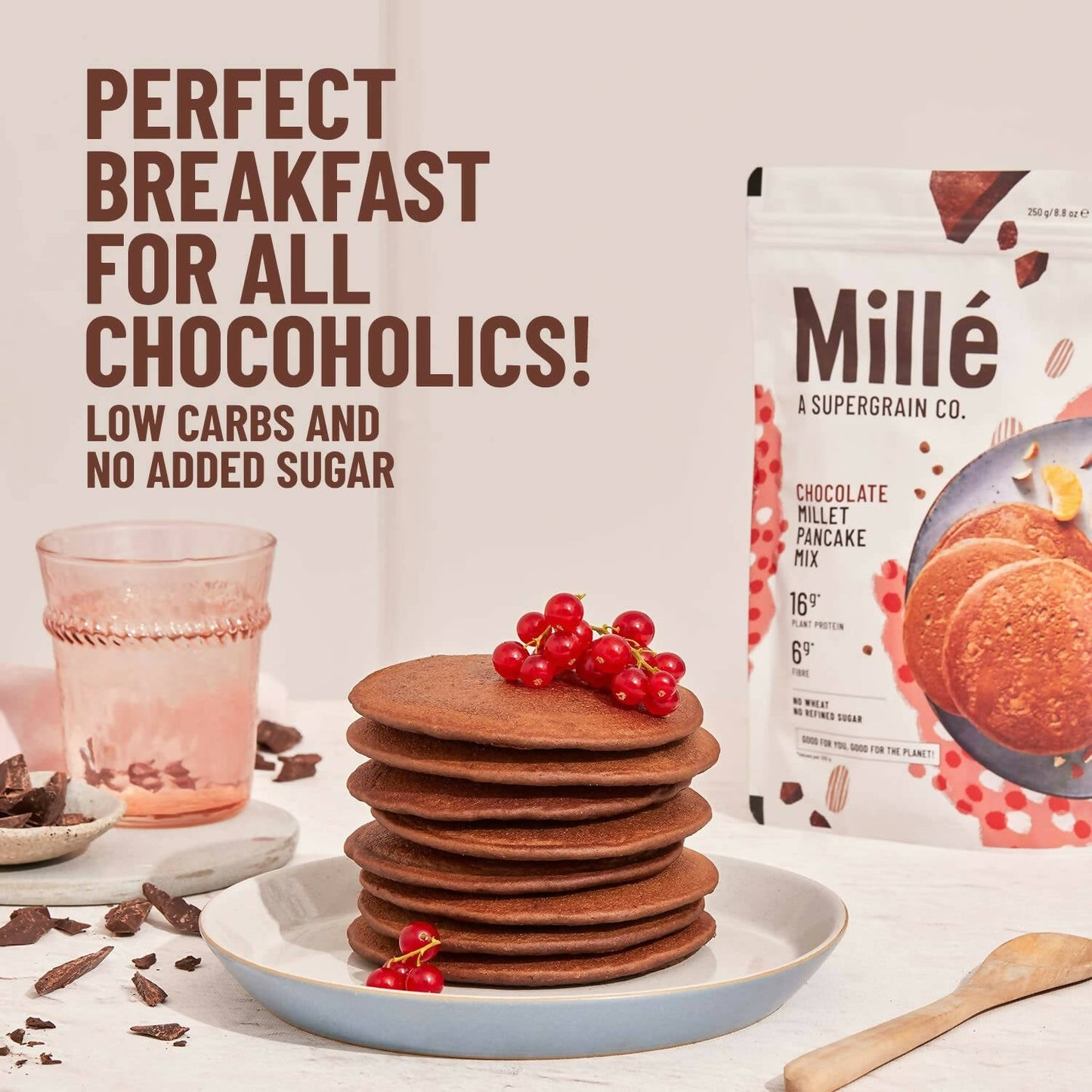 Mille Chocolate Millet Pancake - Swadesiicart