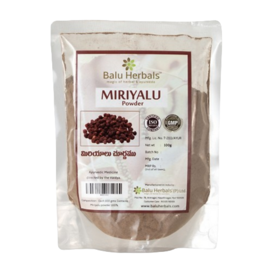 Balu Herbals Marichi (Miryalu) Powder - Balu Herbals