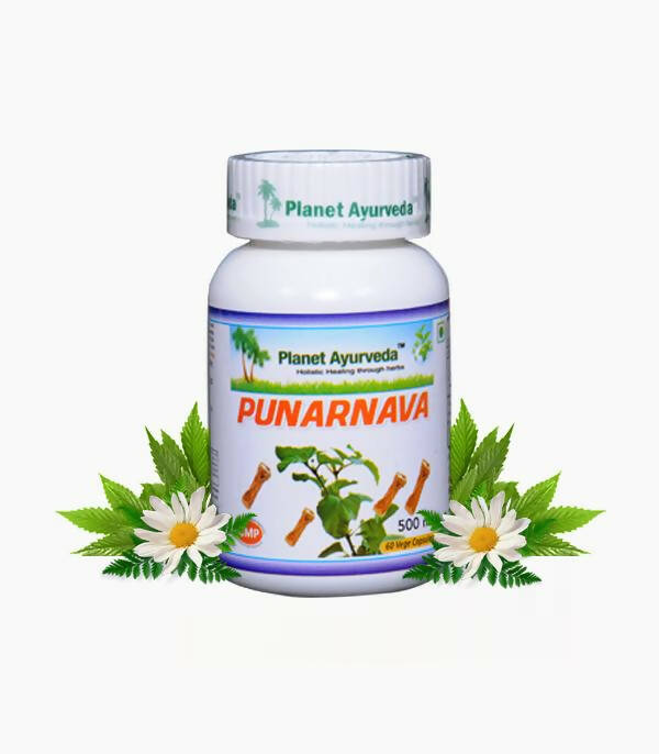 Planet Ayurveda Punarnava Capsules - Planet Ayurveda