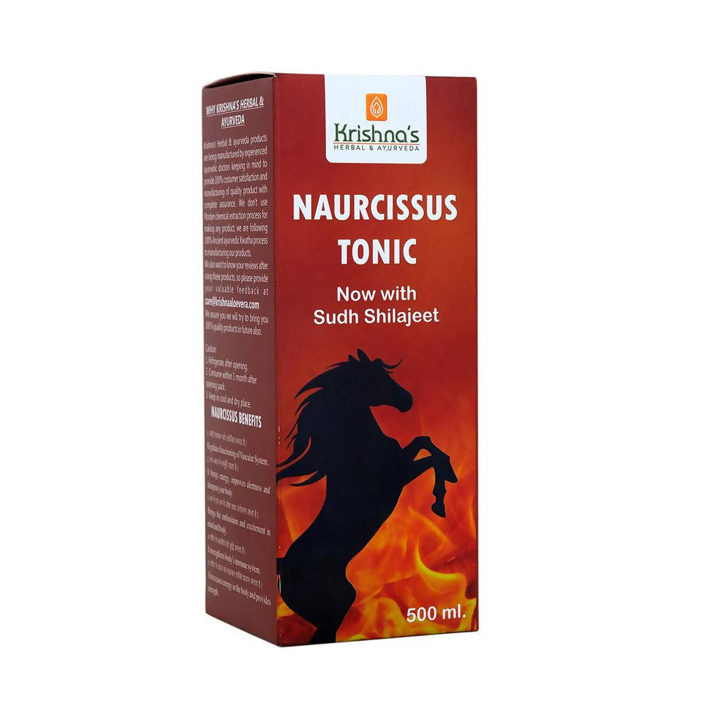 Krishna's Herbal & Ayurveda Naurcissus Tonic | Swadesiicart