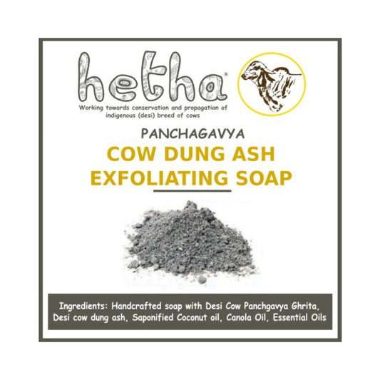 Hetha Cow Dung Ash Soap - Hetha Organics LLP