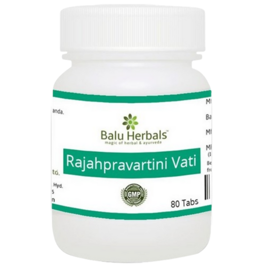 Balu Herbals Rajapravarthini Vati Tablets - Balu Herbals