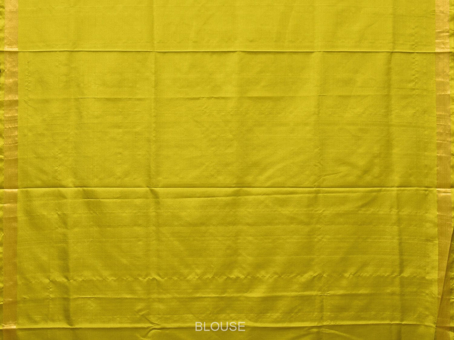 Lime Green Uppada Silk Handloom Saree with Floral Pallu Design - Global Threads | Swadesiicart
