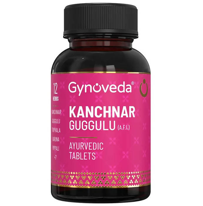 Gynoveda Kanchnar Guggulu Ayurvedic Tablets | Swadesiicart