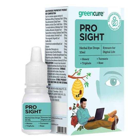 Greencure Prosight Herbal Eye Drops | Swadesiicart