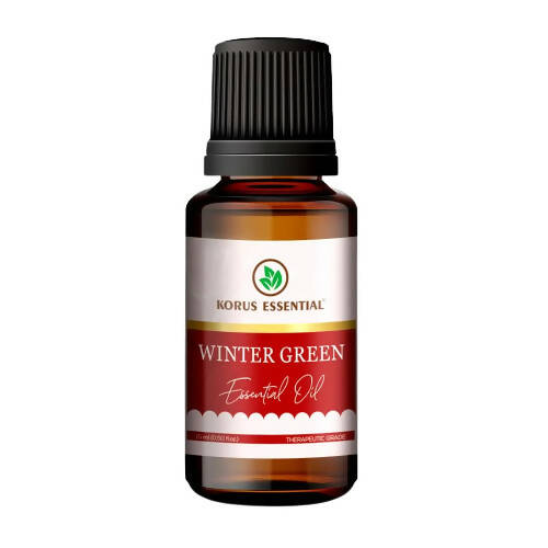 Korus Essential Winter Green Essential Oil - Therapeutic Grade - Just Jaivik