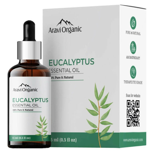 Aravi Organic Nilgiri Eucalyptus Essential Oil | Swadesiicart