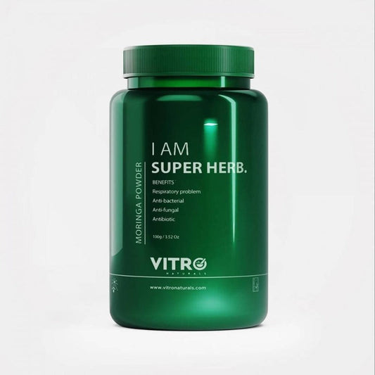 Vitro Naturals I Am Super Herb Moringa Powder | Swadesiicart